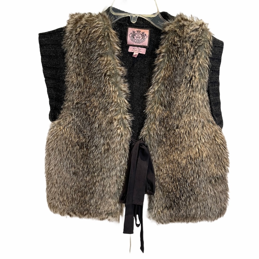 Juicy Couture Faux Fur Vest
